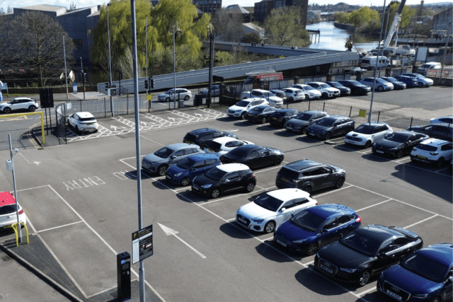 peak season car park